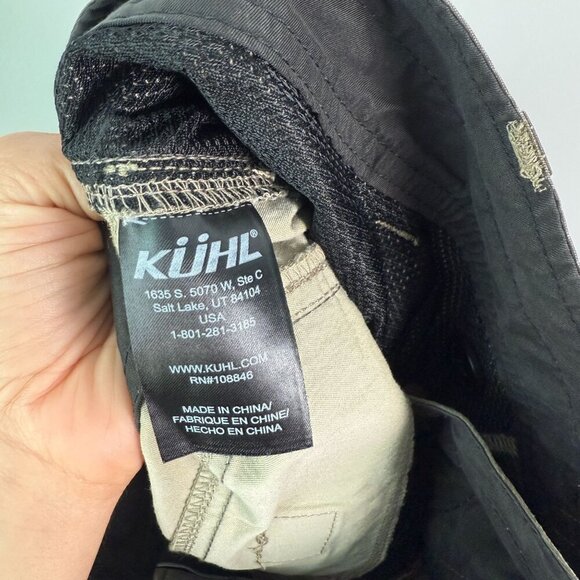 Kuhl Mens Shorts Ramblr Green/Brown Size 40 - Picture 11 of 11